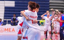 Futsal nữ Việt Nam thắng trận đầu tiên ở giải vô địch Đông Nam Á