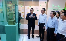 Phó chủ tịch thường trực UBND TP.HCM Nguyễn Lộc Hà thăm, chúc Tết Nutifood và Kumho