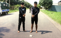 Hai tên cướp giật điện thoại, chạy được 1km thì bị tóm gọn vì xe hư