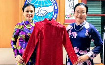 Áo dài theo chân nữ đại sứ Việt Nam ra thế giới