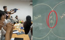 Nam sinh khiến cả lớp vỡ òa với pha 'ghi bàn' siêu đỉnh