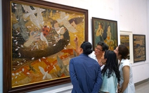 91 họa sĩ hội tụ cùng Sơn mài Sài Gòn lần 4