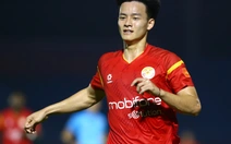 Thanh Nhàn thể hiện ấn tượng trong ngày ba vợ đi xem PVF-CAND