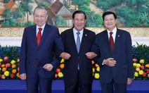 Tổng Bí thư Tô Lâm đồng chủ trì cuộc gặp cấp cao 3 đảng của Campuchia, Lào, Việt Nam