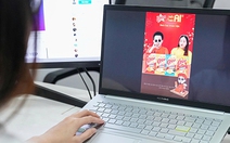 Sôi động mua sắm Tết kết hợp 'chơi' công nghệ