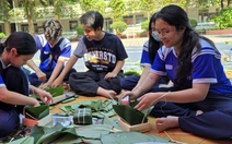 Những chiếc bánh chưng hơn cả nghĩa tình của học sinh trường Phú Nhuận