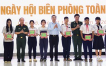 Gần 1,9 tỉ chăm lo cho người dân, chiến sĩ Cần Giờ trong Ngày hội biên phòng toàn dân