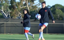 Tuyển nữ Việt Nam thích nghi với thời tiết tại Úc