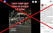 Công an Cần Thơ bác tin xe cảnh sát giao thông rượt đuổi gây tai nạn