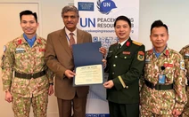 Lần đầu tiên Việt Nam có khóa huấn luyện về gìn giữ hòa bình đạt chuẩn Liên hợp quốc