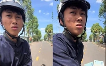 Tài xế bán tải không nhận tiền bồi thường khi thanh niên tông vỡ đèn hậu