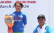 Nguyễn Thị Thật nước rút thắng chặng cuối, giành áo xanh Giải xe đạp quốc tế TP.HCM