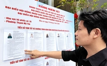 Nguyễn Văn Chung viết ca khúc ngày bầu cử