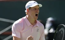 Sinner lần đầu vào chung kết Indian Wells