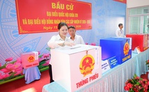 99,38% cử tri cả nước đi bỏ phiếu bầu cử đại biểu Quốc hội và HĐND các cấp