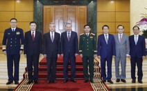 Tổng Bí thư Tô Lâm tiếp 3 Bộ trưởng Bộ Ngoại giao, Bộ Quốc phòng và Bộ Công an Trung Quốc