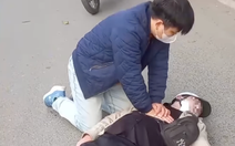 Nam thanh niên ngừng tuần hoàn sau tai nạn, được bác sĩ đi ngang ép tim cứu sống