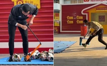 Nguyễn Đình Triệu hết làm hư đạo cụ của chương trình đến ăn gian bất chấp