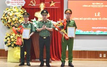 Bộ Công an bổ nhiệm 2 Thủ trưởng Cơ quan điều tra Công an TP.HCM