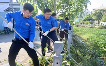 Tuổi trẻ TP.HCM cải tạo tuyến kênh rạch Tám Cao sau 1,5 ngày ra quân Tháng Thanh niên 2026
