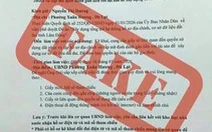Chiêu lừa mới: Phát 'giấy mời' giả mạo yêu cầu nộp hồ sơ đất đai