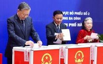 Tổng Bí thư Tô Lâm và các Ủy viên Bộ Chính trị, Ban Bí thư trúng cử đại biểu Quốc hội khóa XVI