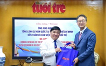 Tân Tổng lãnh sự Hàn Quốc: Mong báo Tuổi Trẻ là cầu nối Việt - Hàn