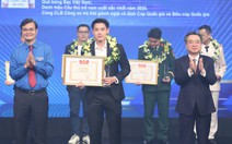 Trao Giải thưởng Gương mặt trẻ Việt Nam tiêu biểu 2026 cho 10 thanh niên ưu tú