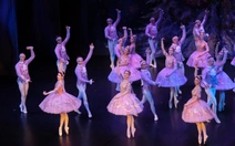 Hơn 10 phút vỗ tay dành cho những nghệ sĩ ballet xuất sắc của Nga và Kẹp hạt dẻ ở Nhà hát Hồ Gươm
