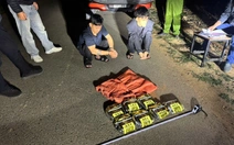 Chặn đứng 7kg ma túy đá từ biên giới tuồn vào Quảng Trị  trong đêm