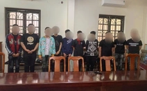 Khởi tố 11 thanh thiếu niên gây rối trật tự công cộng