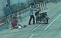 Thanh niên gục ngã vì rớt vòng thi thử thực hành bằng lái xe A1