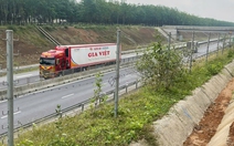 Hàng rào thép gai cao tốc Bắc - Nam bị trâu bò giẫm nát