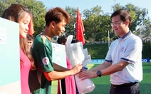 Bí thư thứ nhất Trung ương Đoàn dự lễ khai mạc Giải bóng đá Thanh Niên sinh viên quốc tế