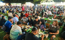 Lễ hội ẩm thực món ngon 2026 đông nghẹt khách ngày cuối tuần
