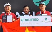 Quần vợt Việt Nam vượt qua vòng sơ loại Davis Cup Junior