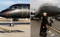 Máy bay riêng của Ronaldo rời Saudi Arabia giữa căng thẳng Trung Đông