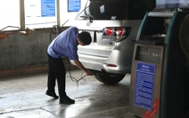 Kiểm tra khí thải theo quy định mới: Phần mềm, đường truyền đã thông suốt