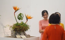 Ngắm những tác phẩm hoa đạo Nhật Bản đầy cảm xúc tại Bảo tàng Mỹ thuật Việt Nam