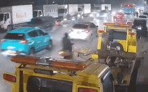 Ô tô tông liên hoàn 10 xe ở Hà Nội: Một nạn nhân đã tử vong, tài xế có nồng độ cồn