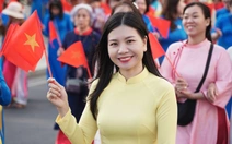 3.000 phụ nữ khoe sắc áo dài bên biển Nha Trang