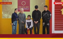 Cậu bé khiến Hậu Hoàng và cả trường quay xúc động vì một câu nói