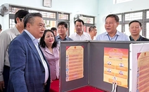 Chủ nhiệm Ủy ban Kiểm tra Trung ương Trần Sỹ Thanh kiểm tra công tác bầu cử tại Đắk Lắk