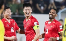 Xếp hạng vòng loại Asian Cup 2027: Việt Nam nhất bảng F