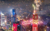 TP.HCM bắn pháo hoa kỷ niệm dịp 30-4