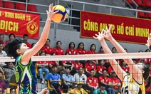 Bóng chuyền nữ: Trở về từ Nhật, Bích Thủy tỏa sáng giúp Hóa Chất Đức Giang thắng giòn giã