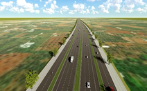 Dự án cao tốc Hồ Tràm - sân bay Long Thành có cầu cạn trên cao qua khu bảo tồn thiên nhiên