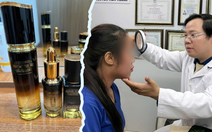 Cô gái trẻ viêm da, hỏng mặt vì dùng mỹ phẩm trôi nổi