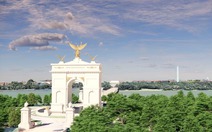 Nhà Trắng công bố thiết kế 'khải hoàn môn' mạ vàng