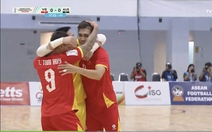Futsal Việt Nam - Úc (hiệp 1) 2-0: Đoàn Phát nhân đôi cách biệt